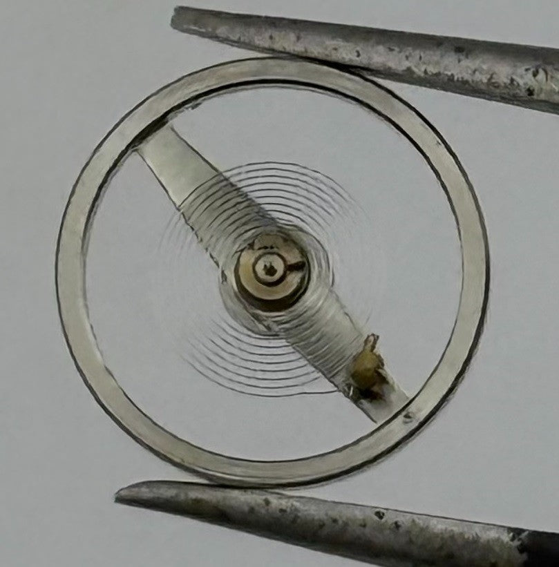 Oris 531/2 Balance Wheel Complete And Spring 8¾’’’ 4375 Watch Movement Parts NOS