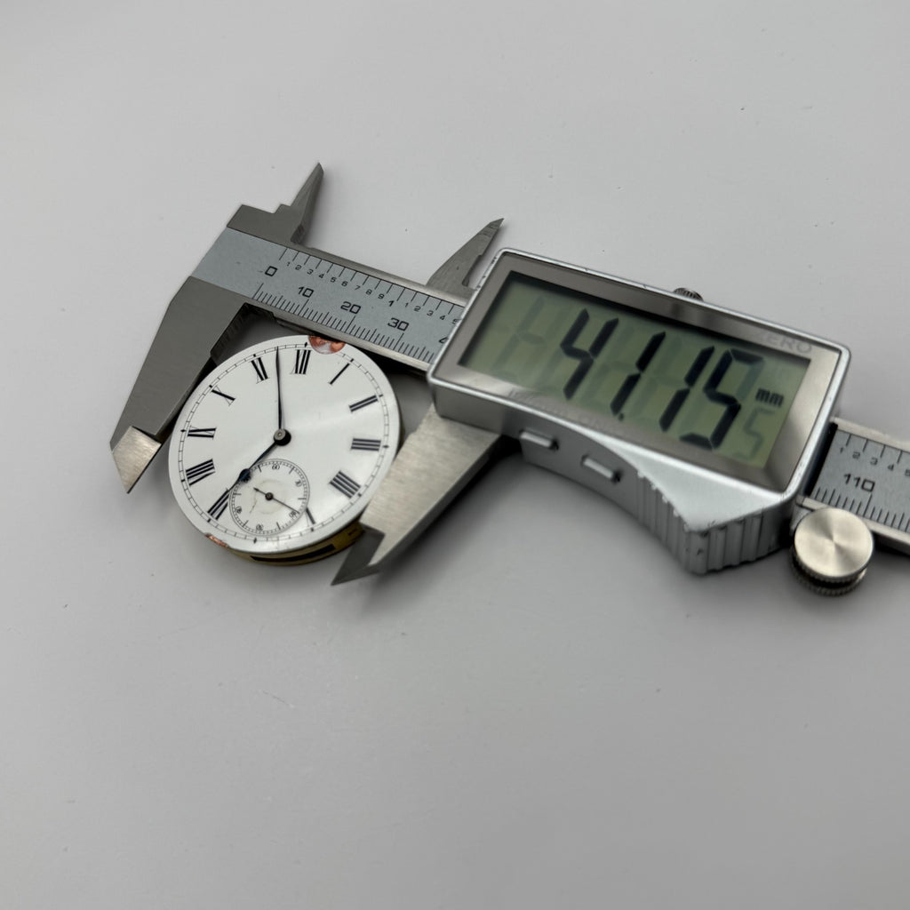IWC Peerless Pocket Watch Movement Open Face High Grade S&Co Parts 39.7mm