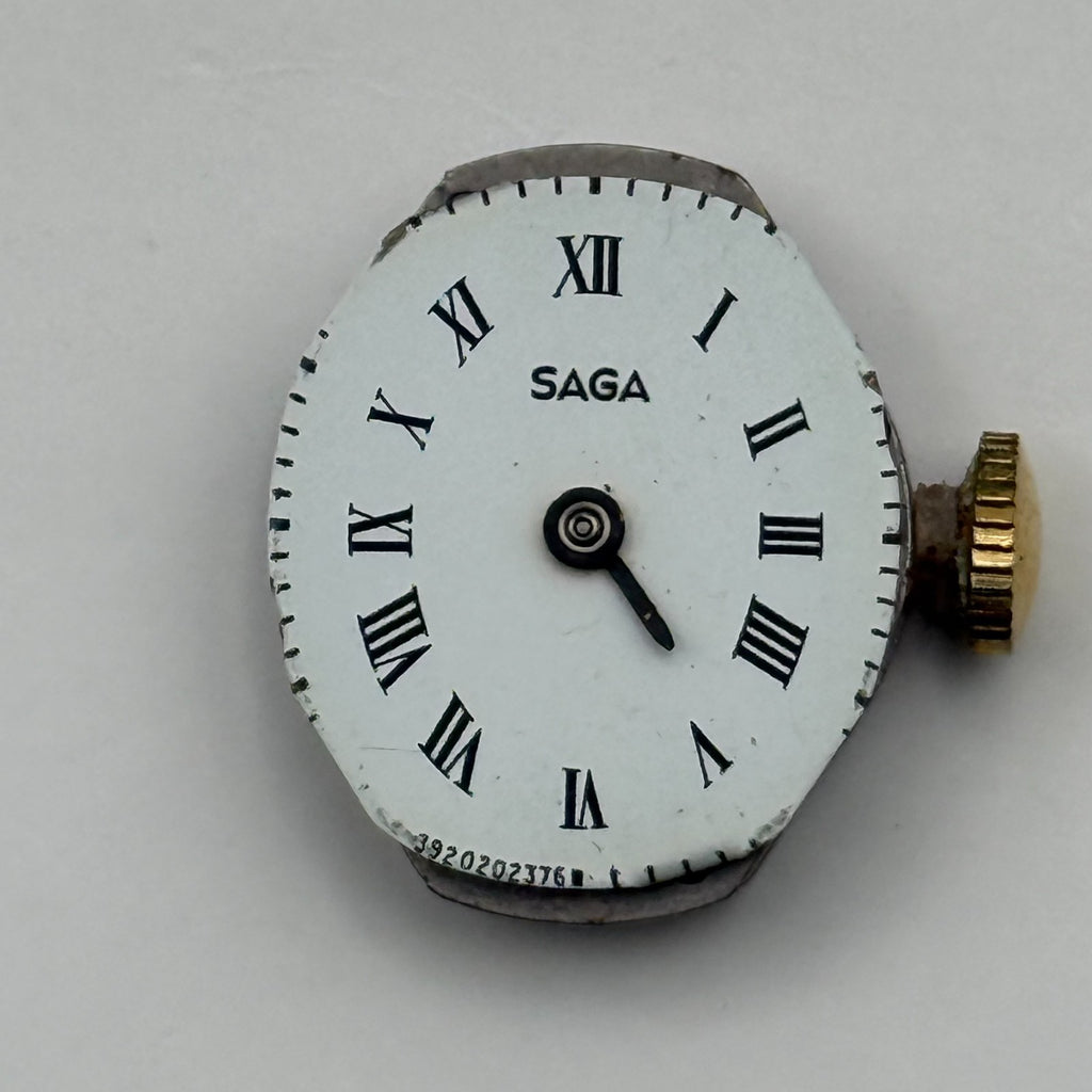 Timex 460 Watch Movement Saga Gt. Britain Manual Wind Parts Repair 14.7mm