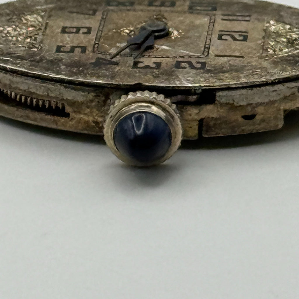 Gothic Jar-Proof Watch Movement New York American Ladies 15 Jewels Parts 14.8mm