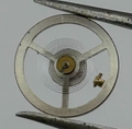 BFG 34 PL Balance Wheel Complete And Spring Renata 59 Watch Movement Parts NOS