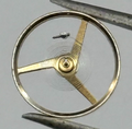 ETA 2410 Balance Wheel Complete And Spring 6¾’’’ 1460 M Watch Movement Parts NOS