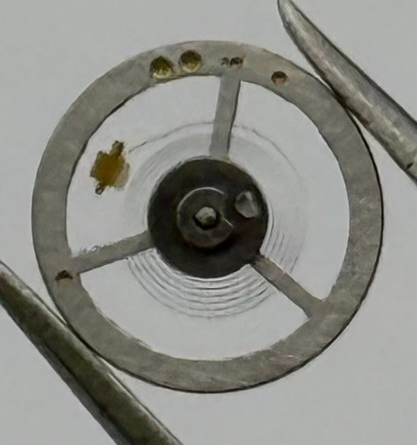 Ebosa 85 Balance Wheel Complete And Spring Renata 132 M Watch Movement Parts NOS