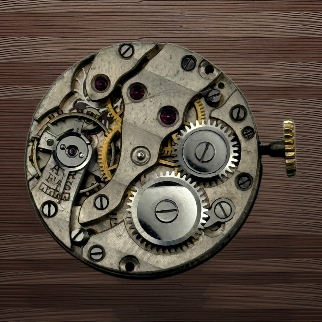 Unidentified Watch Movement Manual Wind Vintage Parts Repair Spares 19.7mm