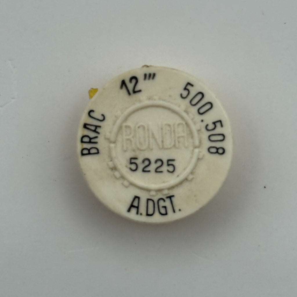 Brac 500 508 Balance Wheel Complete And Spring 12’’’ 5225 Watch Movement Parts