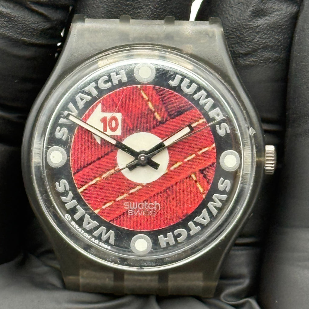 Vintage Swatch Gent Watch GM131 Athletics 1994 ETA Quartz Swiss 33mm Parts 
