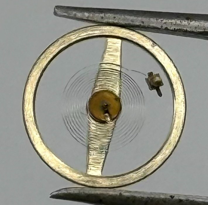 RL 5001 5011 5211 Balance Wheel Complete And Spring 1313 M Watch Movement Parts
