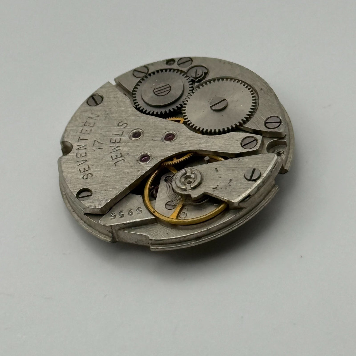 Soviet Watch Movement 17 Jewels Manual Wind Parts Repair 26.5mm