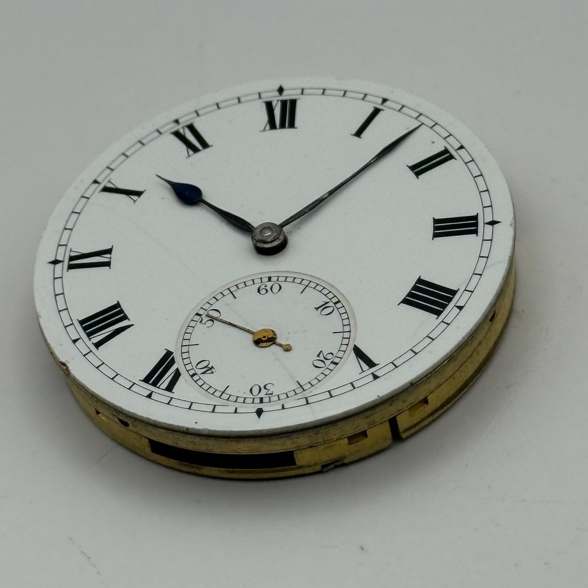 IWC Peerless Pocket Watch Movement Open Face High Grade S&Co Parts 39.9mm