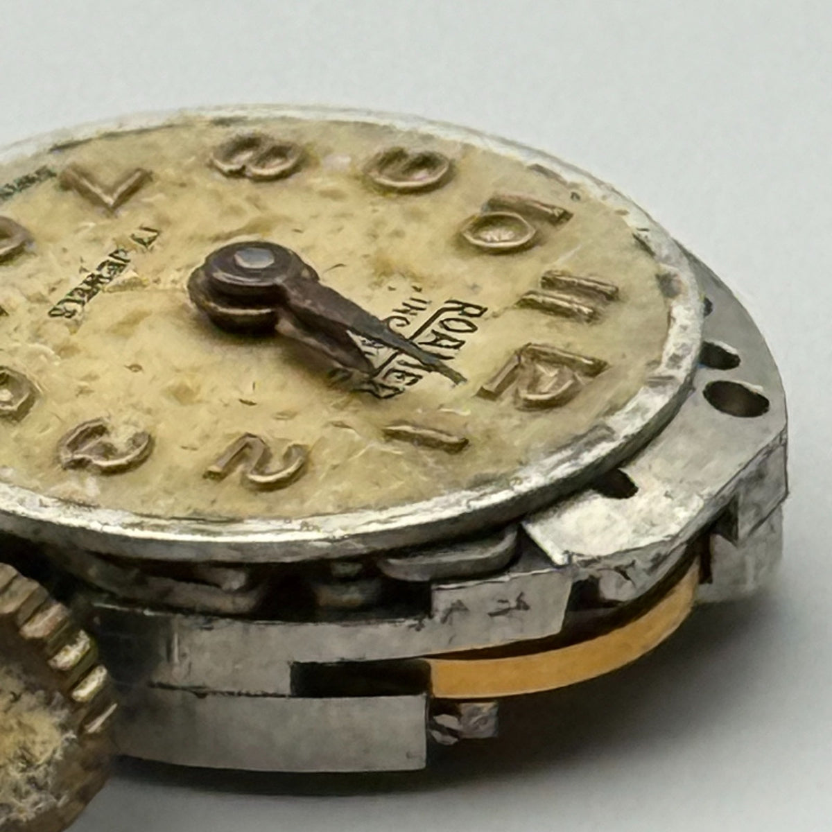 MST 389 Watch Movement Running Roamer 17J Swiss Manual Wind Parts Repair 13.1mm