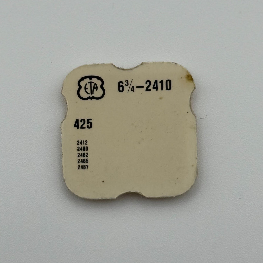 ETA 2410 Click - 6 3/4 - 425 - New Old Stock - Watch Parts