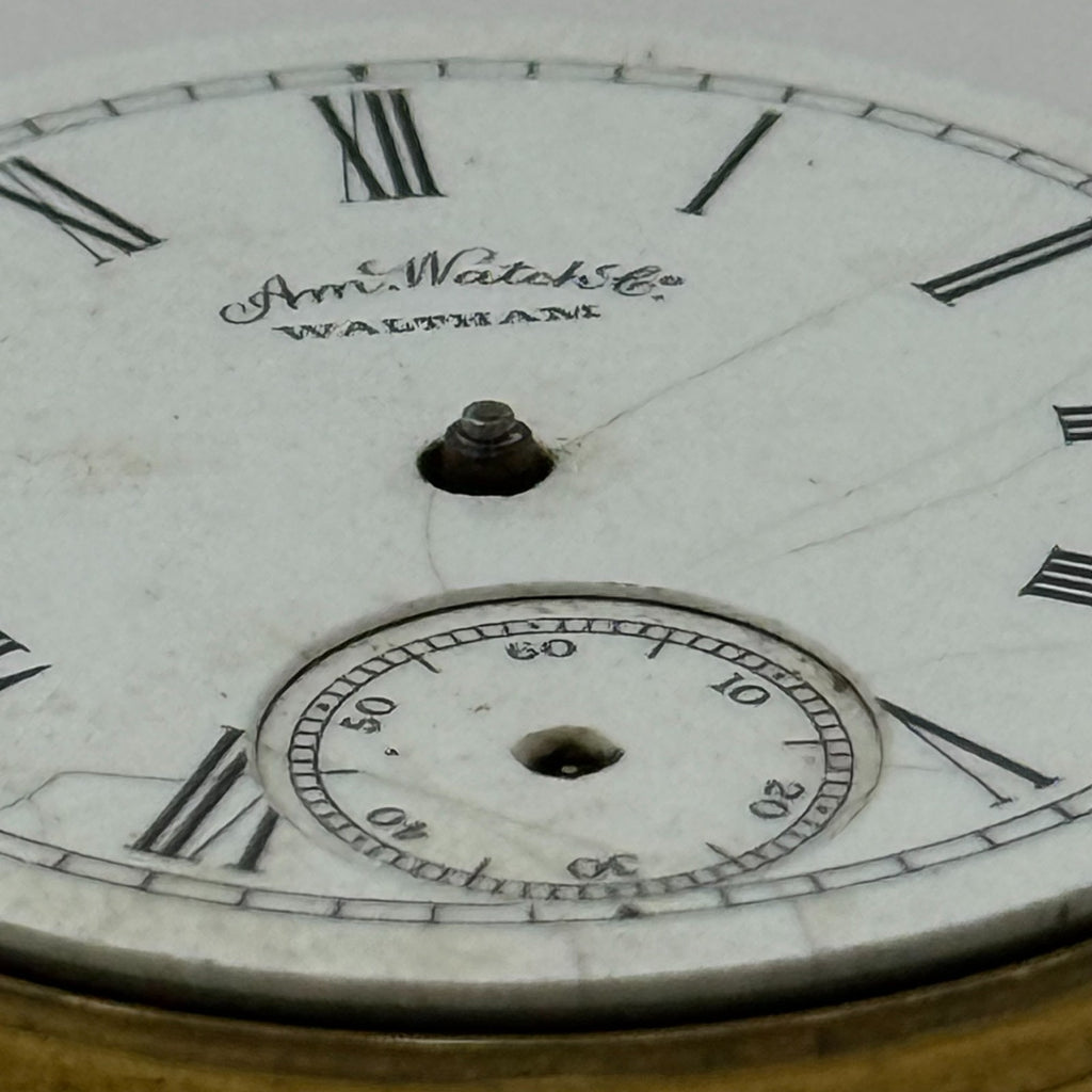 Waltham Grade G Watch Movement Model 1882 American Antique 1s Parts Repair