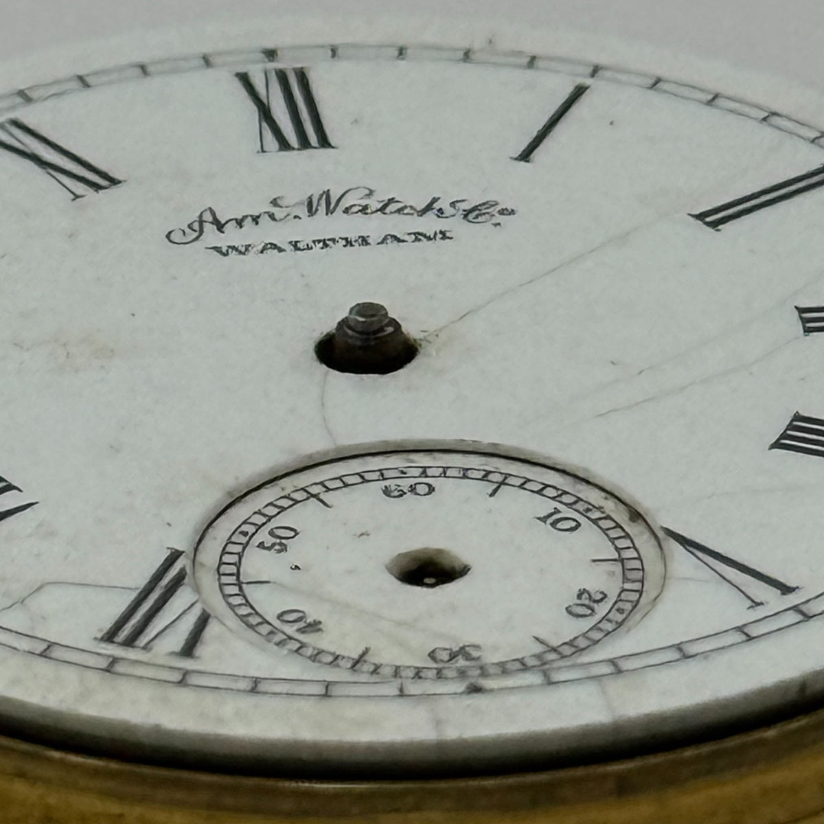 Waltham Grade G Watch Movement Model 1882 American Antique 1s Parts Repair