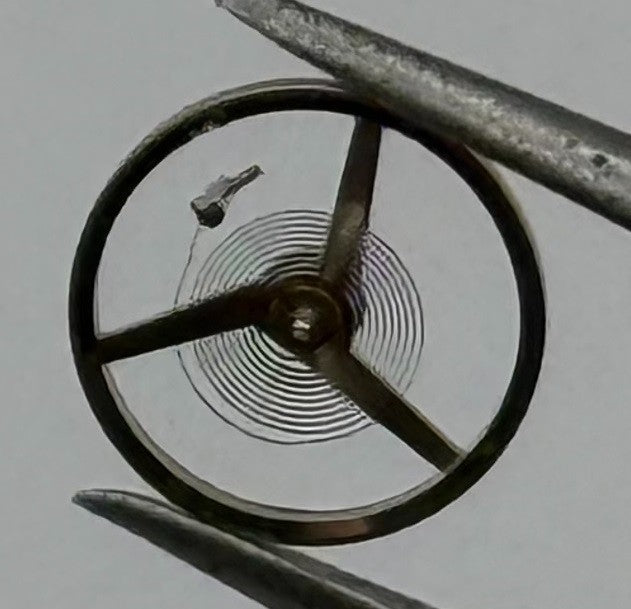AS 1676 1976/3 Balance Wheel Complete And Spring 5½''' 4923 Watch Movement Parts