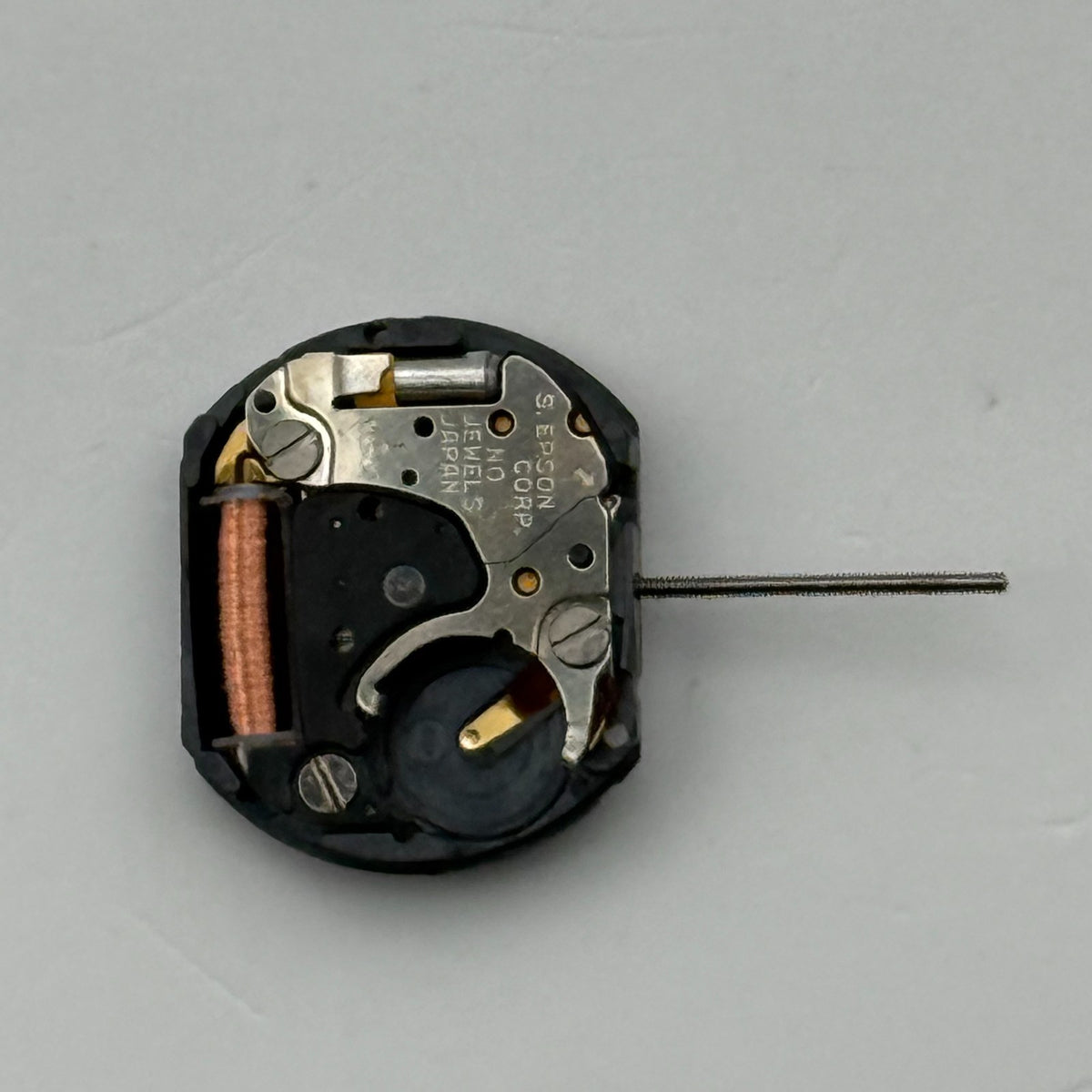 Hattori Epson YL60A Watch Movement Quartz Japan Untested Parts Repair 10.7mm