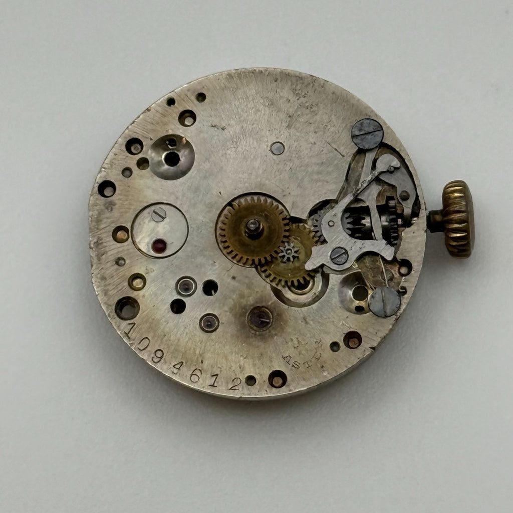 RWT Record Tank Watch Movement - For Parts / Repair