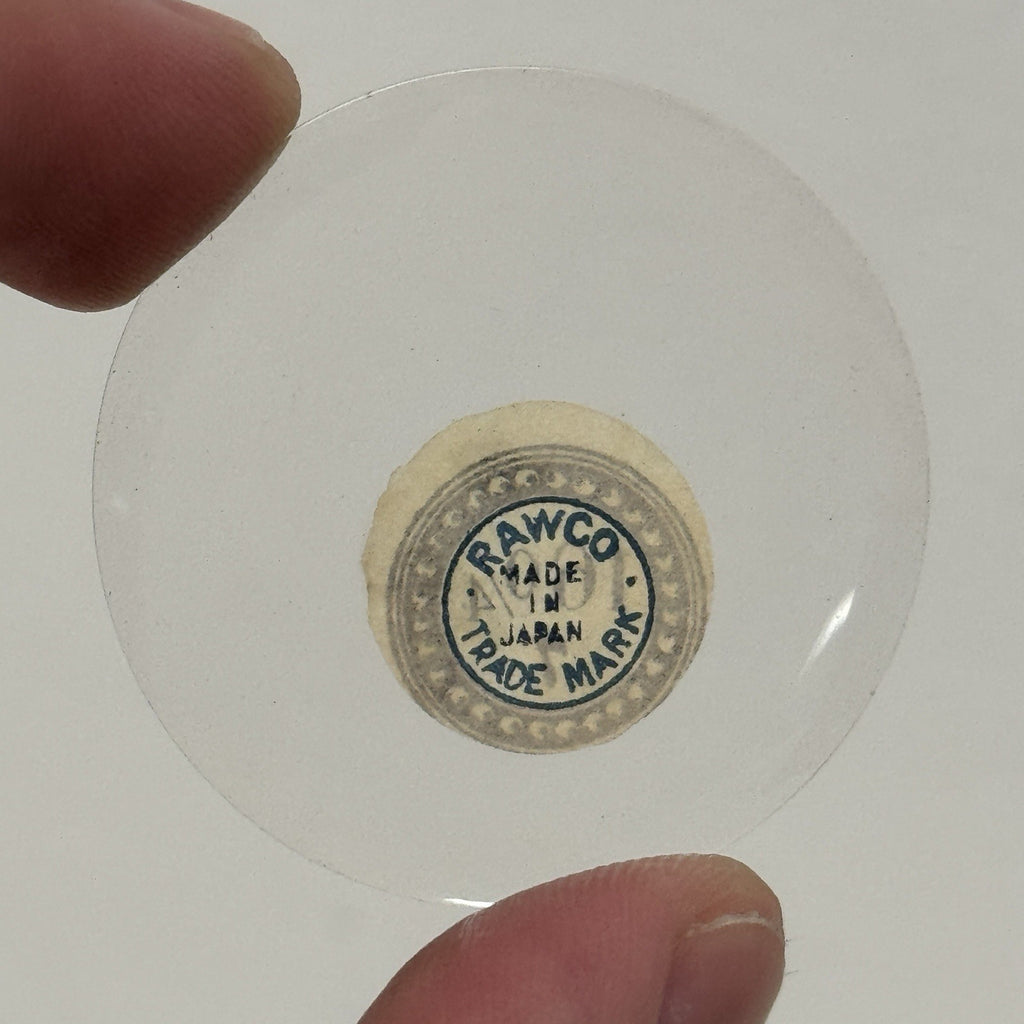 40mm Pocket Watch Glass / Crystal - 16 0/4 - 7 - 1.4mm Height - Rawco - Antique