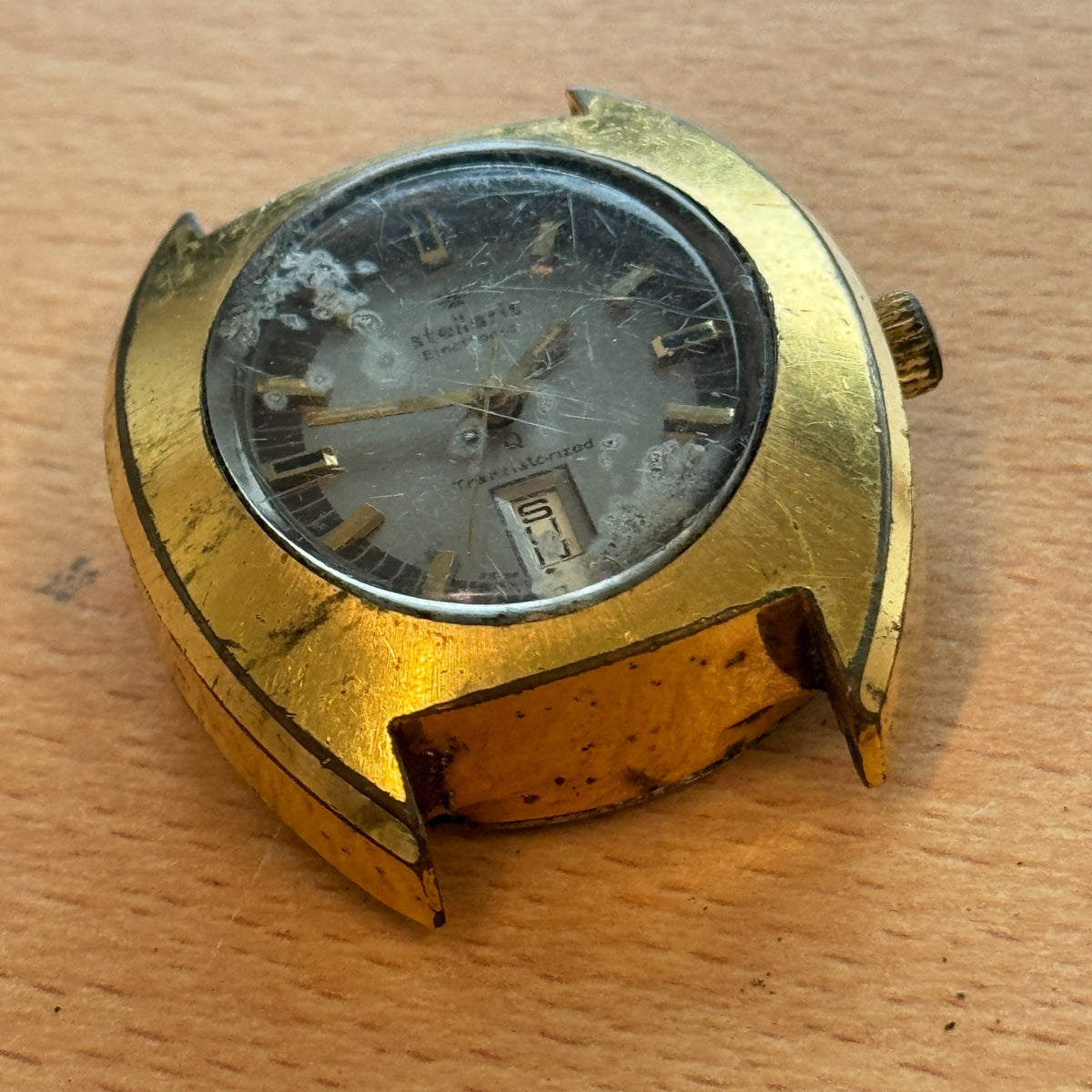 Stellaris Electronic Transistorized Watch- ESA 9158 Movement - Parts / Repair