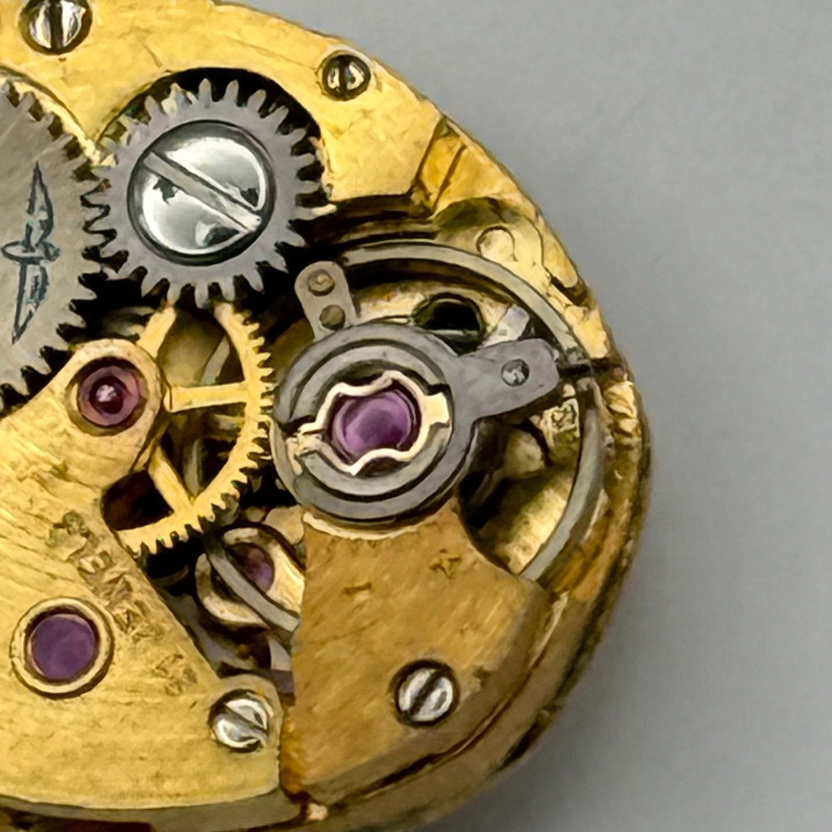 AS 1777 Watch Movement A. Schild Rotary 21 Jewels Swiss Manual Wind Parts 12.4mm