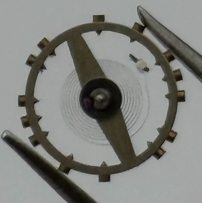 MST 396 Balance Wheel Complete And Spring 6¾-8’’’ 848 M Watch Movement Parts NOS