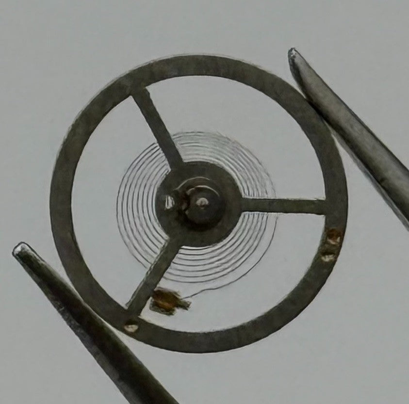 EB 8140 PL Balance Wheel Complete And Spring 8¾’’’ 1319 Watch Movement Parts NOS