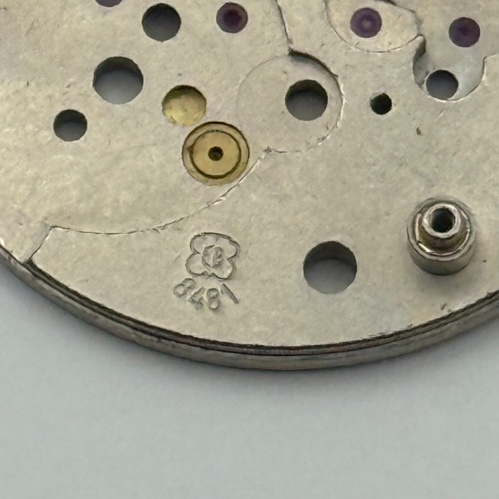 EB 8481 Watch Movement - Main Plate - For Parts / Repair - 23.7mm