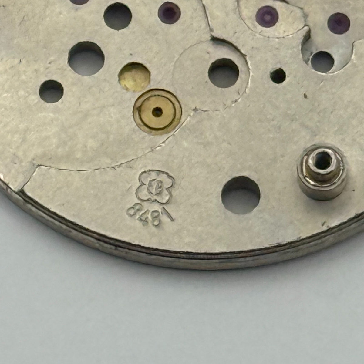 EB 8481 Watch Movement - Main Plate - For Parts / Repair - 23.7mm