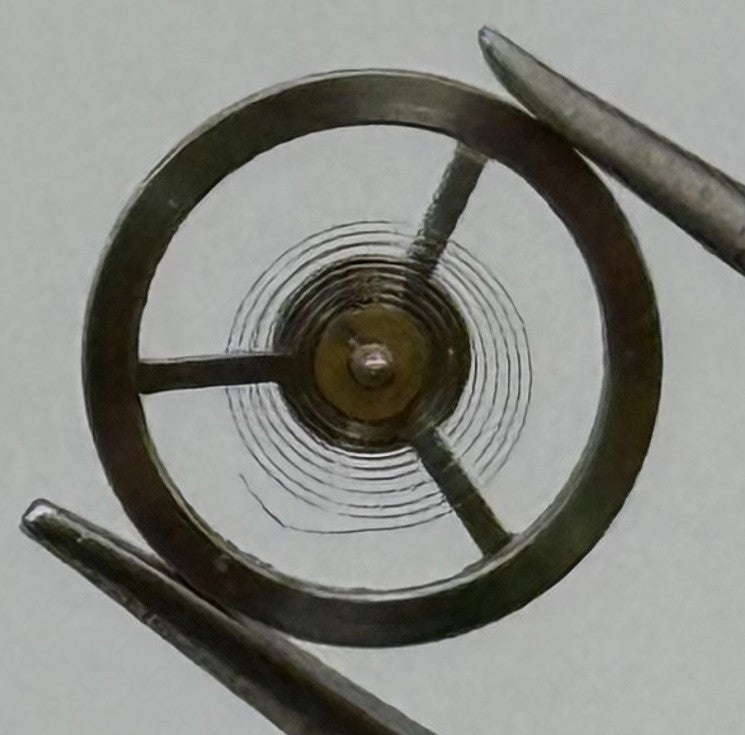 Ebosa 86 Balance Wheel Complete And Spring Renata 1652 Watch Movement Parts