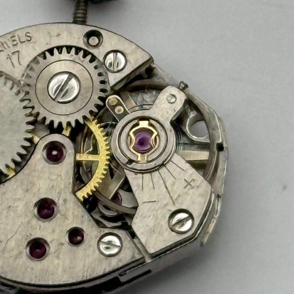 FEF 6662 Watch Movement Worcester 17Jewels Swiss Manual Wind Parts Repair 15.3mm
