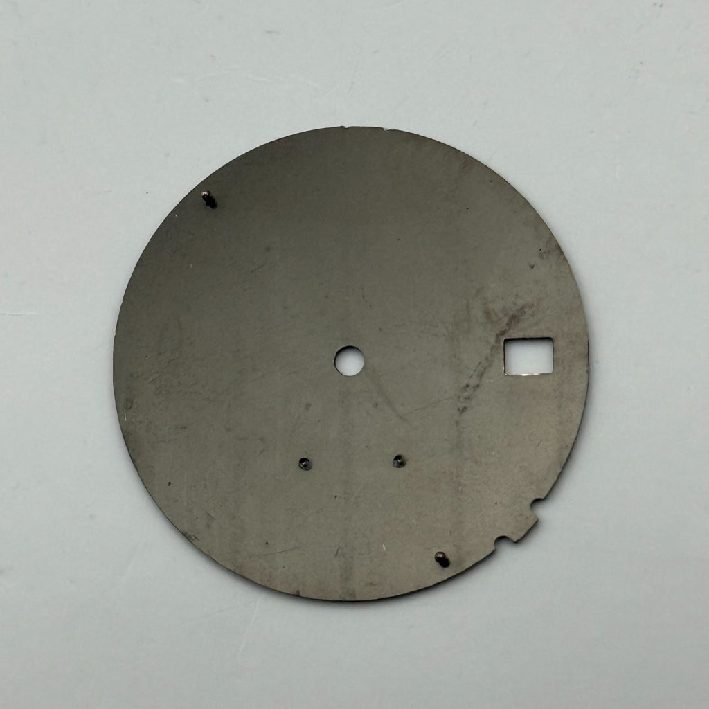 Seiko 5M62-0DP8 Watch Dial Kinetic 100M Black Japan Spare Parts Repair 27mm