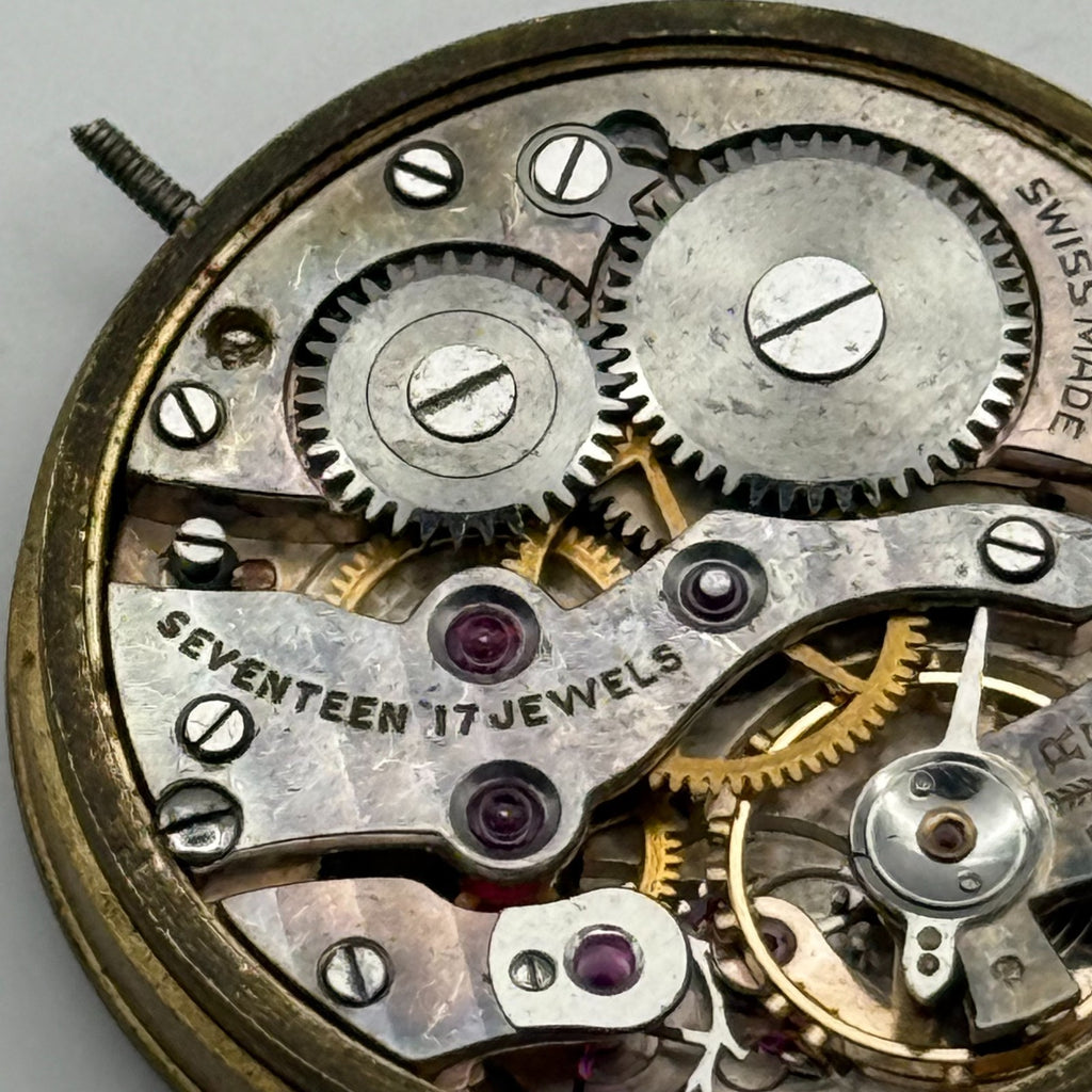 Kendal & Dent London Watch Movement - 17 Jewels - For Parts / Repair - 27mm