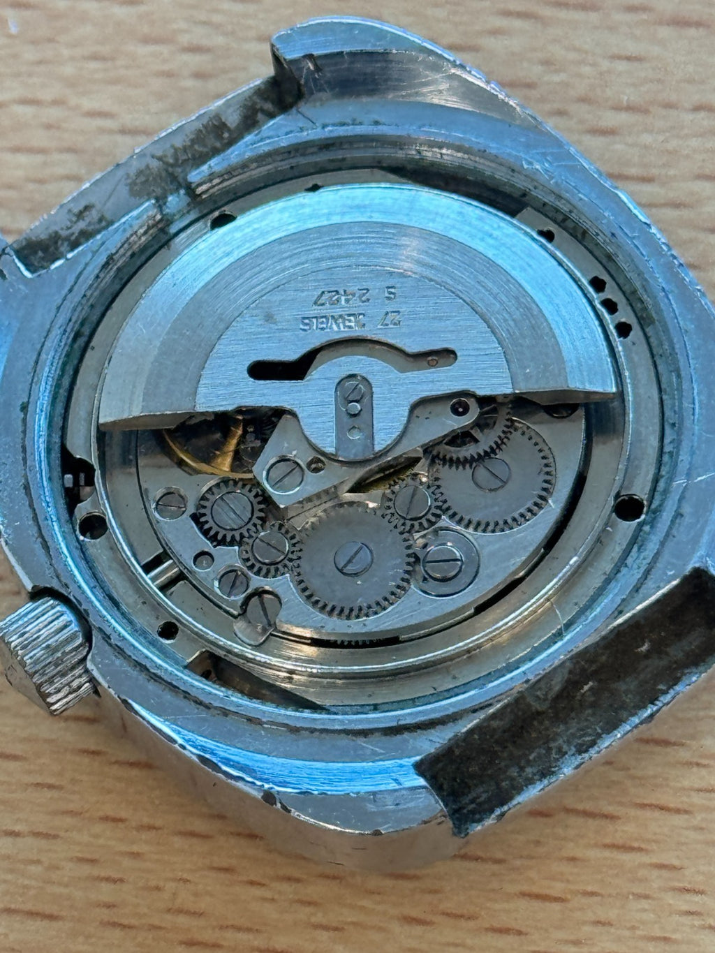 Sekonda Day Date Automatic Men's Watch - Soviet Slava S2427 - Running / Spares