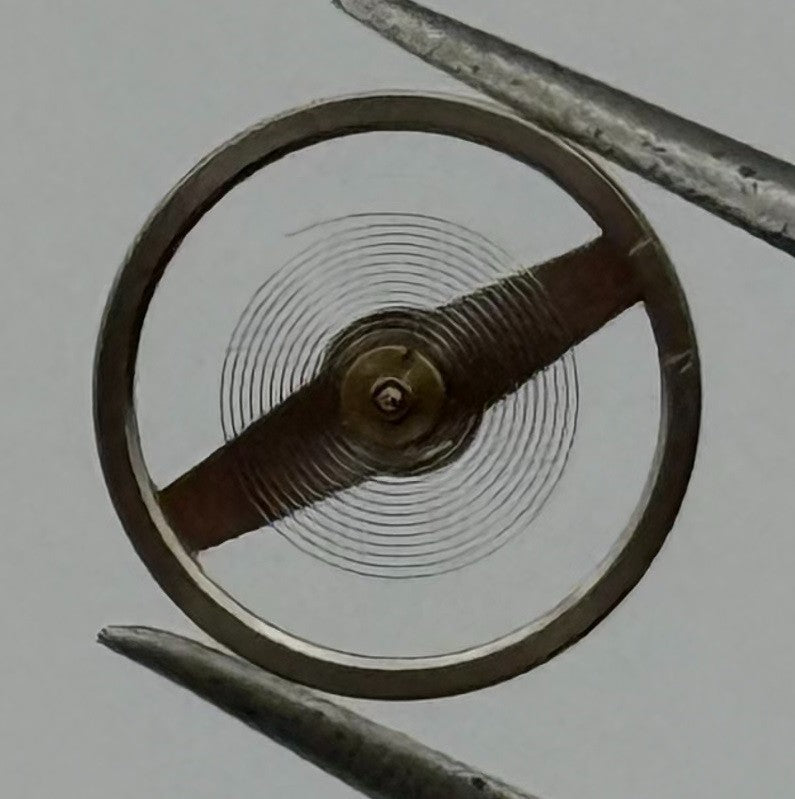 EB 1226 Special Balance Wheel Complete And Spring 8¾’’’ Watch Movement Parts NOS