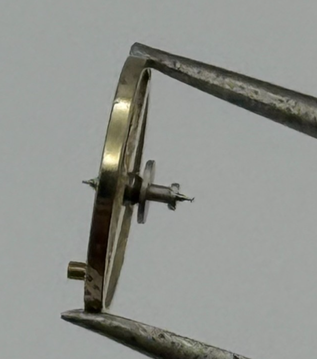 Oris 671 672 Balance Wheel Complete And Spring 8¾’’’ 1724 M Watch Parts Parts