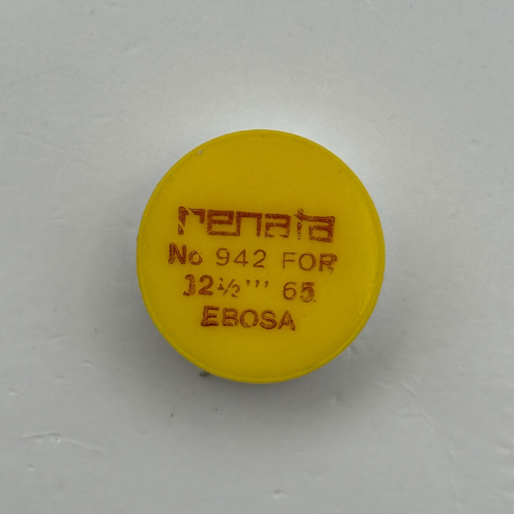 Ebosa 65 Balance Wheel Complete And Spring 12½''' 942 Watch Movement Parts NOS