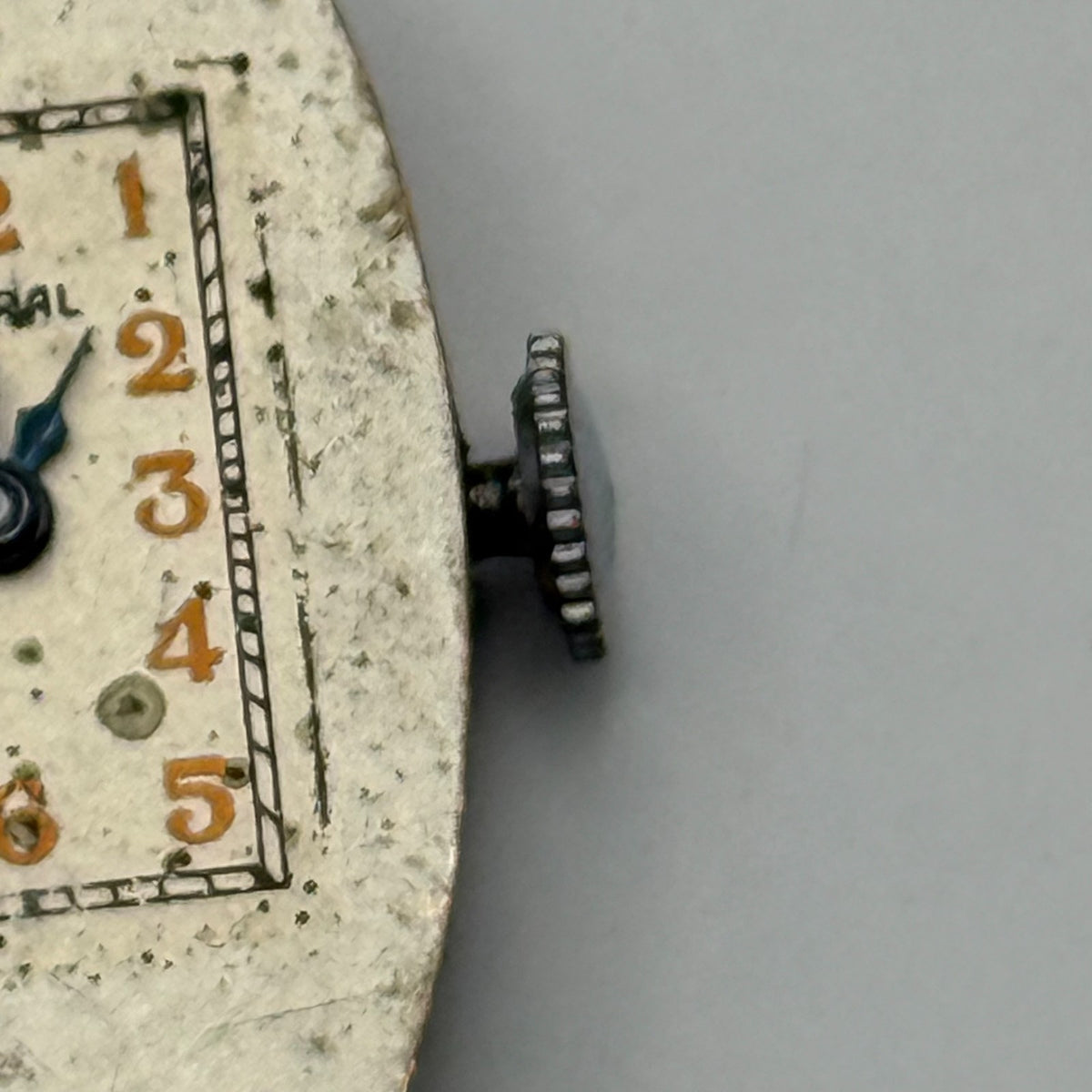 Kelton Model AL 10 Watch Movement Central Timex M10 Swiss 7 Jewels Parts 16.2mm