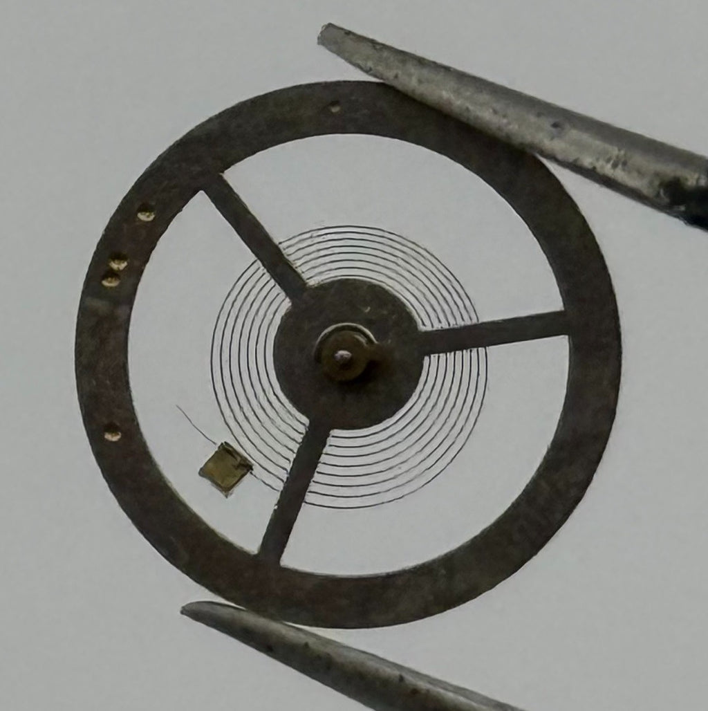 EB 8800 Balance Wheel Complete And Spring 12’’’ Renata 1309 Watch Movement Parts