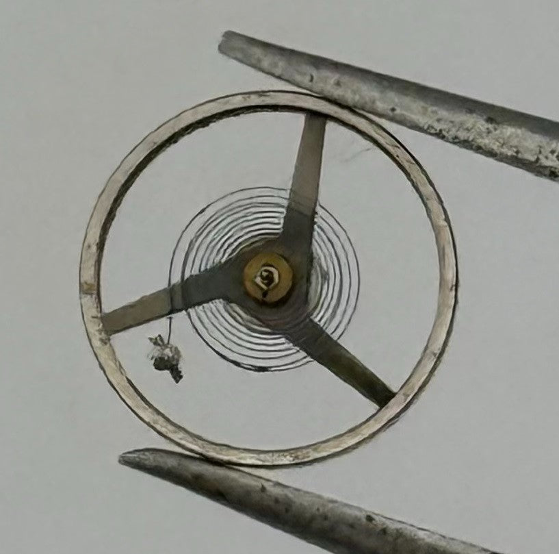 FHF 34-21 Balance Wheel Complete And Spring Renata 1640 Watch Movement Parts NOS