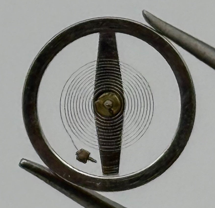RL Rax 1013 1237 Balance Wheel Complete And Spring 1679 Watch Movement Parts NOS
