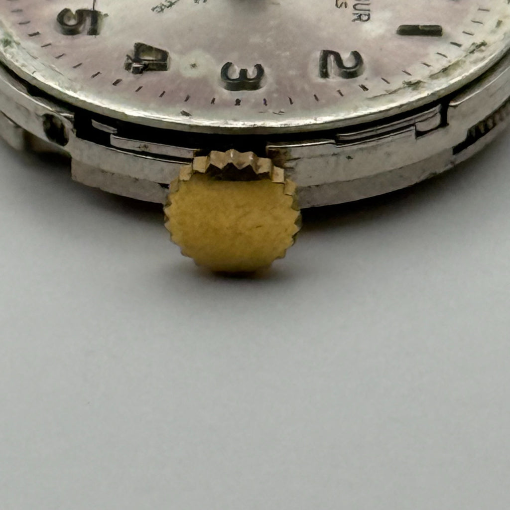 Unitas 6365N Watch Movement Running Excalibur 17 Jewel Swiss Parts Repair 19.6mm