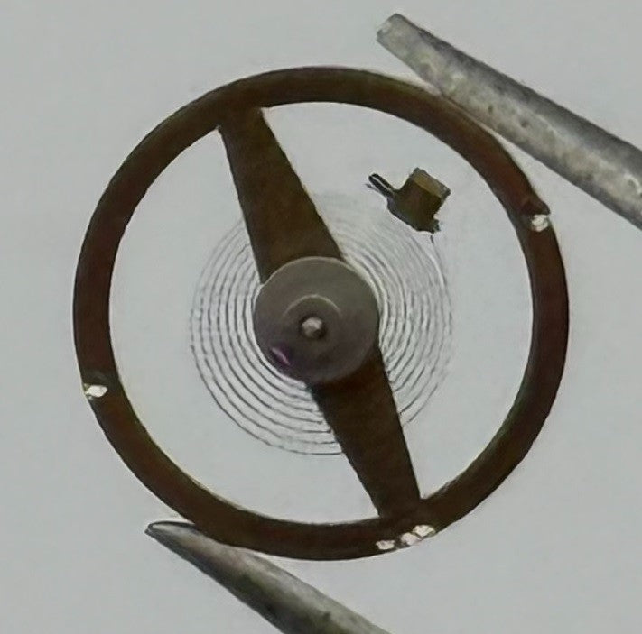 BFG 930 Balance Wheel Complete And Spring 7¾''' 1310 Watch Movement Parts NOS