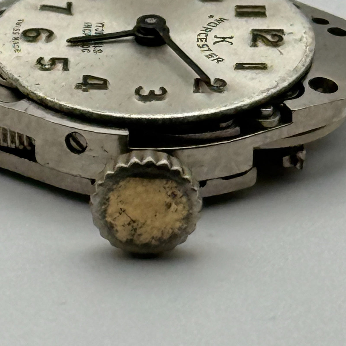 FEF 6662 Watch Movement Worcester 17Jewels Swiss Manual Wind Parts Repair 15.3mm
