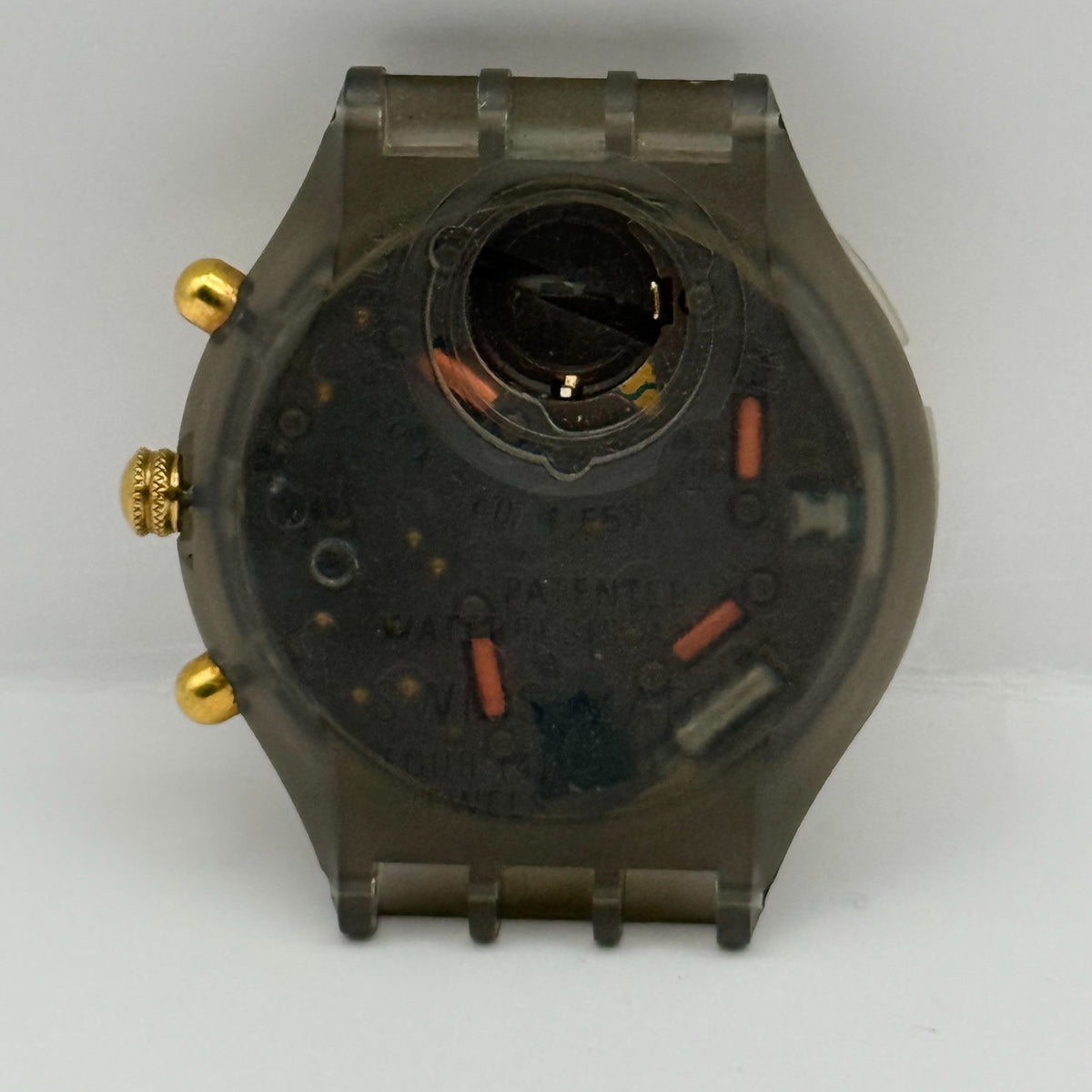 Vintage Swatch Aqua Chrono Watch SEM100 Golden Rivet 1995 ETA Quartz 40mm Parts