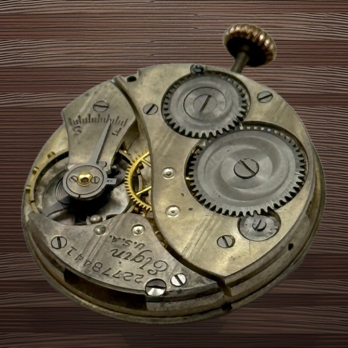 Elgin 431 Model 2 Watch Movement 1920 Antique American Parts Repair Spares 6/0s