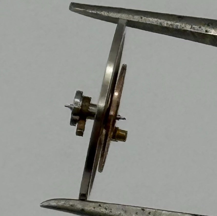 Brac 190 Balance Wheel Complete And Spring Renata 828 Watch Movement Parts NOS