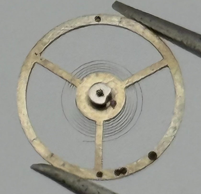 EB 8350 8354 8356 Balance Wheel Complete And Spring 8¾’’’ Watch Movement Parts