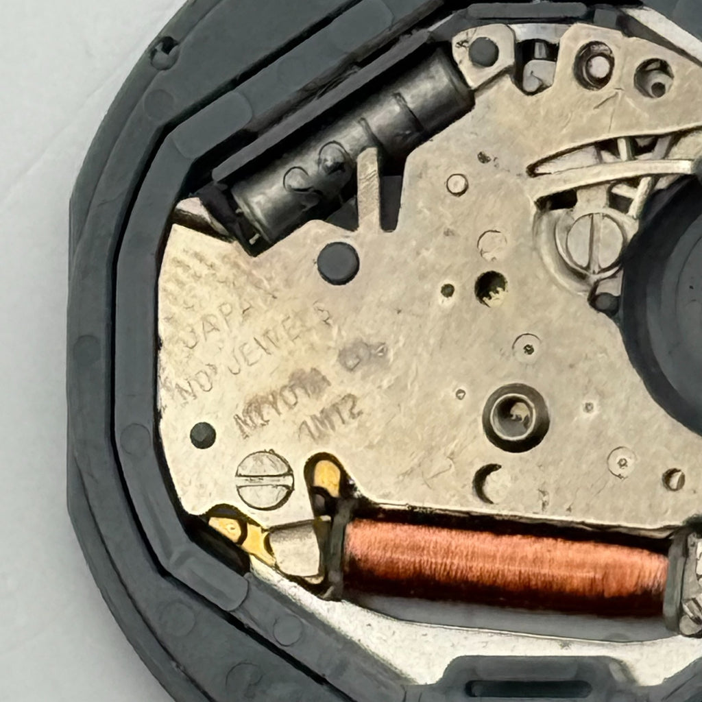 Miyota 1M12 Watch Movement Quartz Japan Untested Parts Repair Spares 22.6mm