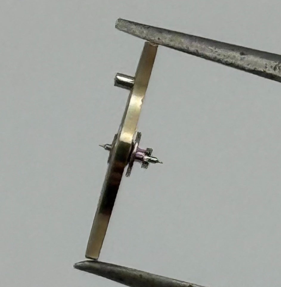 H. Becker 110 113 Balance Wheel Complete And Spring 1392 Watch Movement Parts