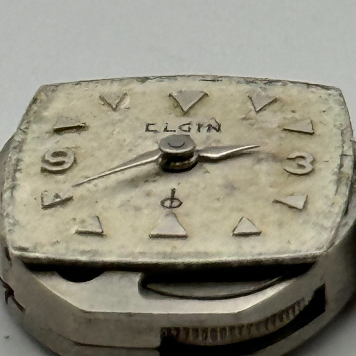 Elgin 832 Watch Movement 19 Jewels American Manual Wind Parts Repair 12.4mm