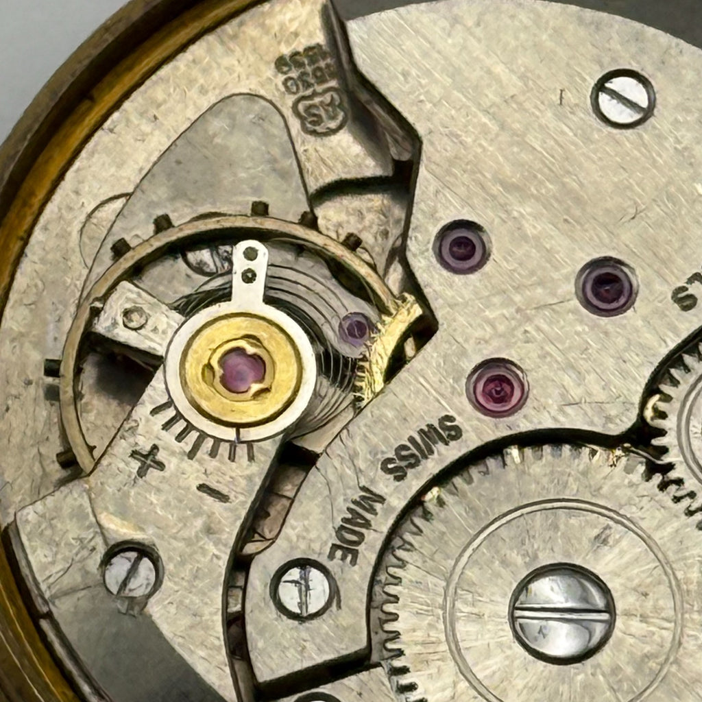 AS 1538 1539 Watch Movement A. Schild Avia Swiss 15Jewels Manual Wind Parts 26mm